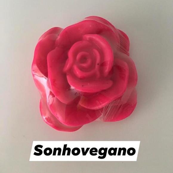 Lembrancinha Rosa Flor Fazendinha Festa Havaiana Praia Havaí bod