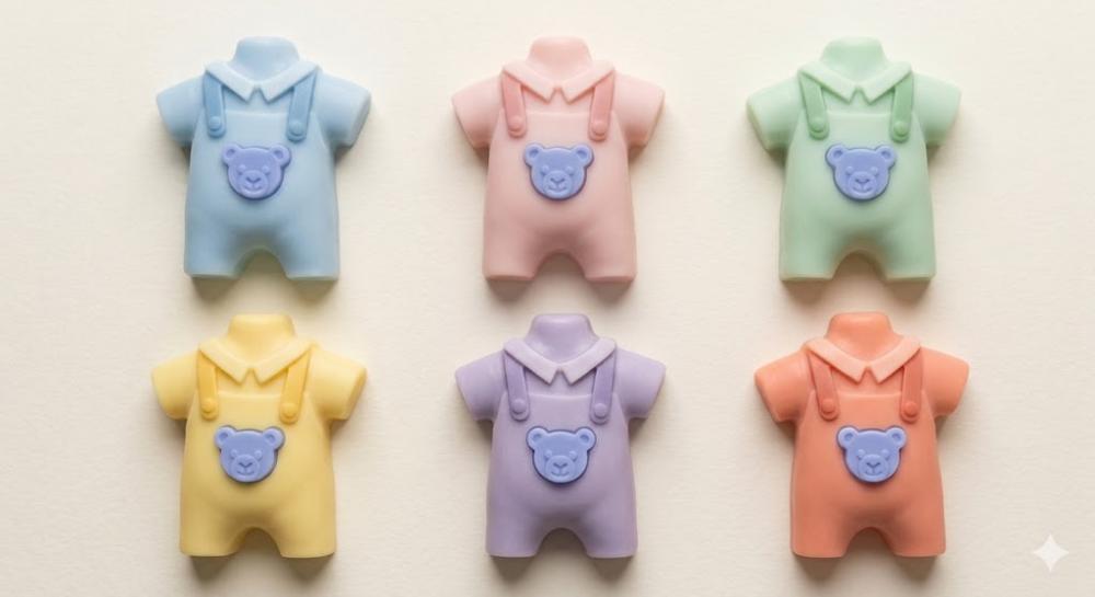 Kit Lembrancinha Cha de Bebe Maternidade cha revelação Chupeta 