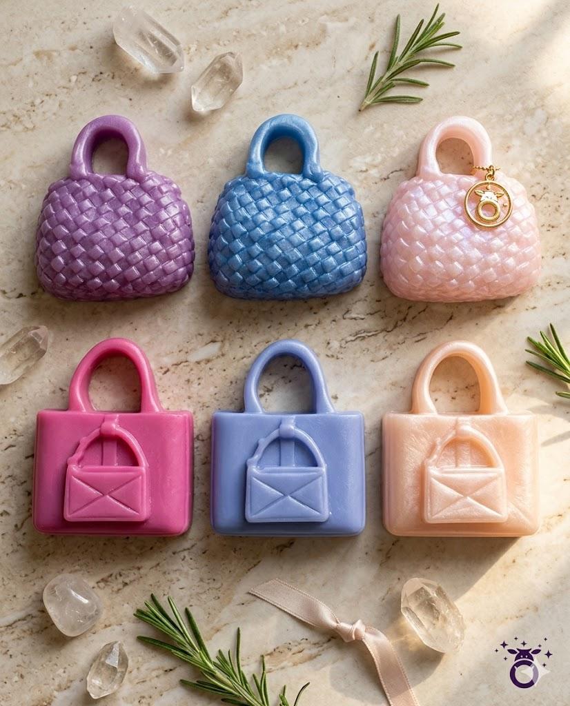 Lembrancinha Bolsa de luxo bolsinha de Boneca Chic Sabonete 15 an
