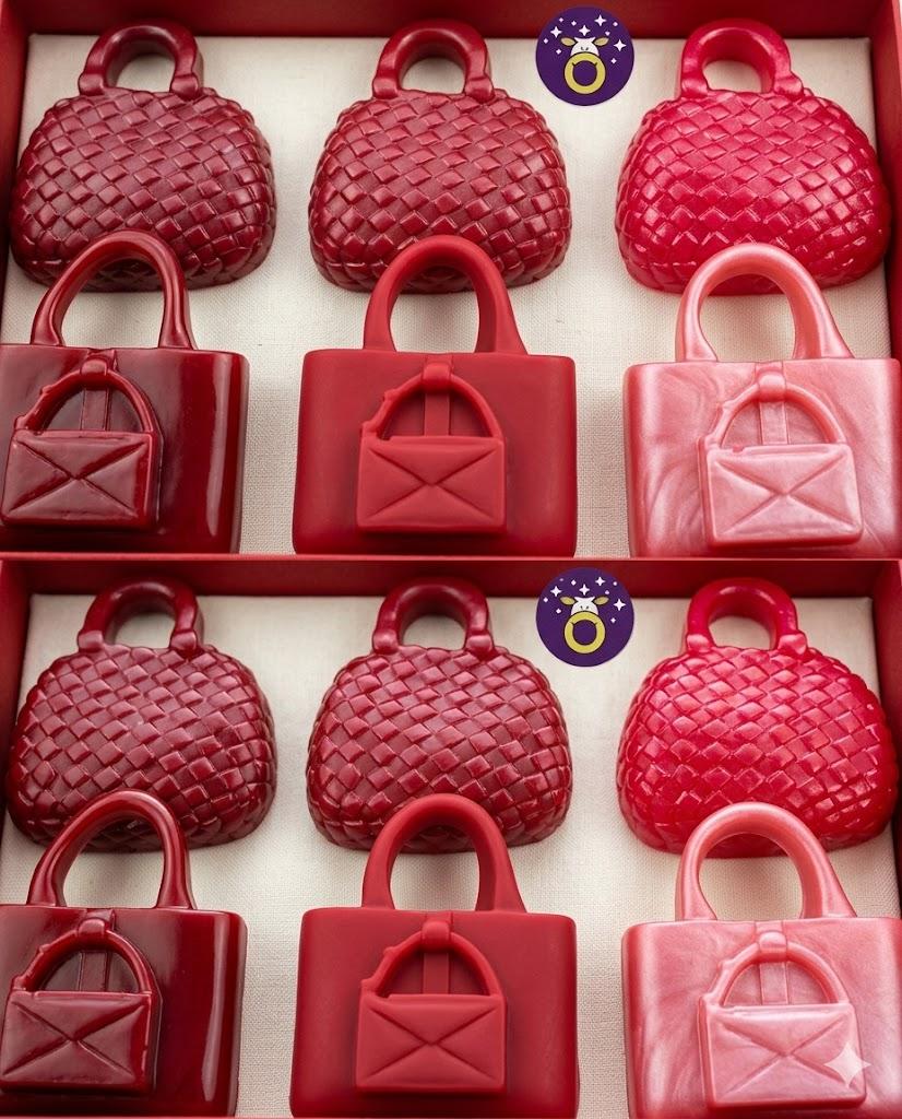 Lembrancinha Bolsa de luxo bolsinha de Boneca Chic Sabonete 15 an