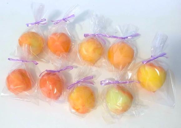 Lembrancinha Pêssego Fruta Hortinha Havaina Havai Praia