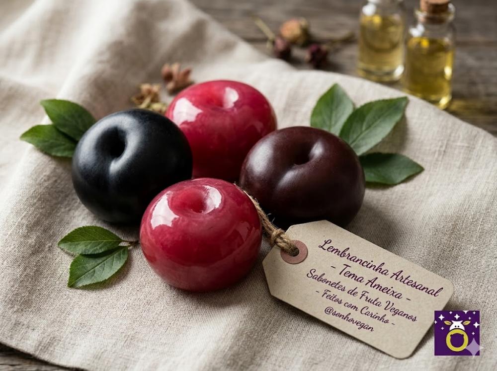 Lembrancinha Ameixa Hortinha Fazendinha Aniversário Fruta