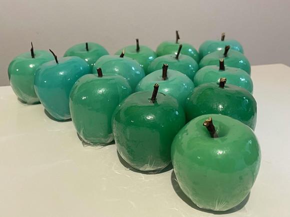 Lembrancinha Maçã Verde Frutas Fazendinha Branca de Neve