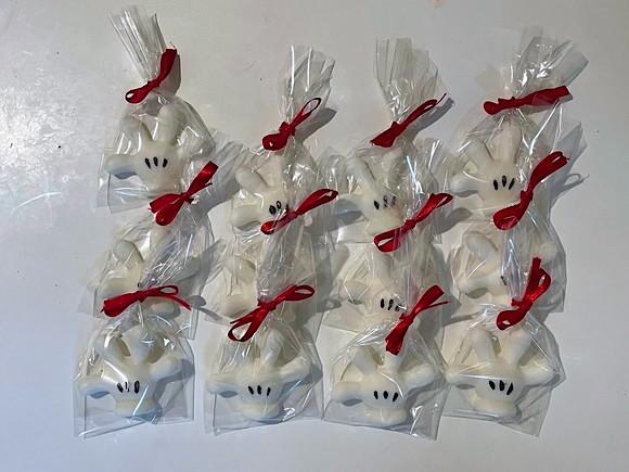 Lembrancinha Luva do Mickey Mouse Minnie Cha de Bebe disney