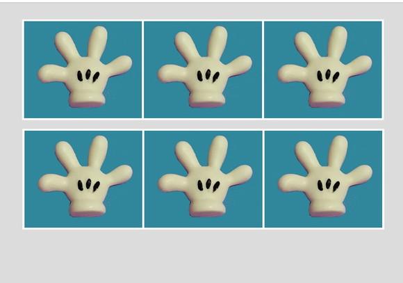 Lembrancinha Luva do Mickey Mouse Minnie Cha de Bebe disney