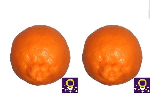 Lembrancinha Tangerina Mexerica Bergamota Frutas Fazendinha