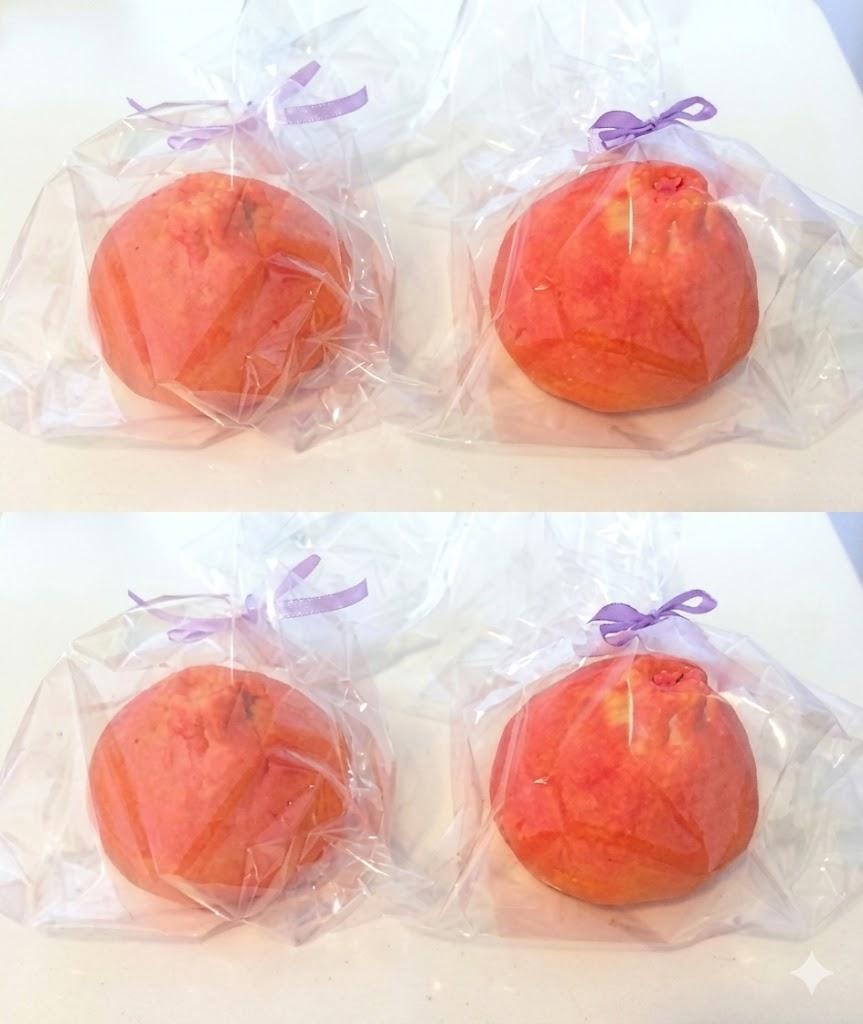 Lembrancinha Tangerina Mexerica Bergamota Frutas Fazendinha