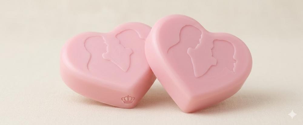Lembrancinha Coração com as Mãos Namorados Bodas Casamento