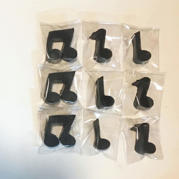 Lembrancinha Notas Musicais Instrumentos Musica Banda Rock