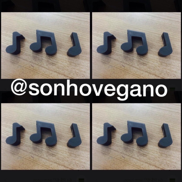 Lembrancinha Notas Musicais Instrumentos Musica Banda Rock
