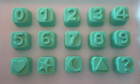 Lembrancinha Numeros Numeral Data Idade Aniversario cha de Bebe a