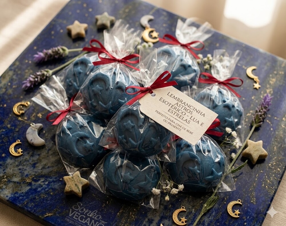 Lembrancinha Lua Estrela Céu Astronomia Cartomante Esoterico