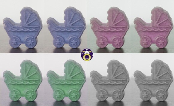Lembrancinha Carrinho de Bebe Mamadeira Body Jardinheira Maternid