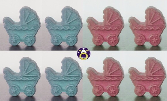 Lembrancinha Carrinho de Bebe Mamadeira Body Jardinheira Maternid