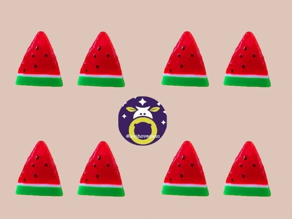 Lembrancinha Melancia Fruta Hortinha Infantil Aniversário