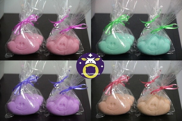 Lembrancinha Nuvem Gestante Cha de Bebe Maternidade 1 Ano