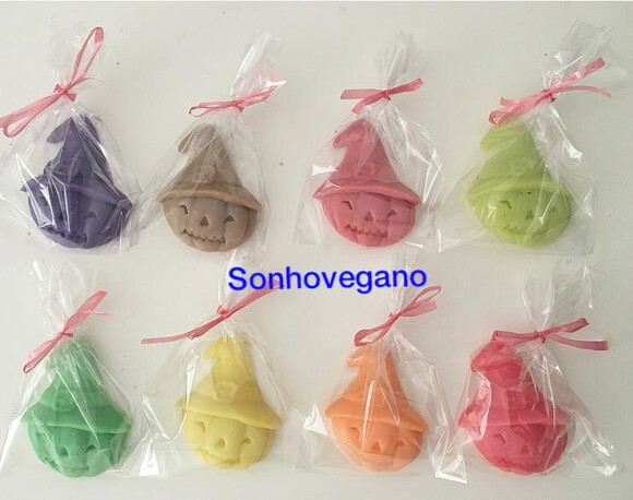 Lembrancinha Abóbora Chapéu Horta Terror Bruxa Wicca Magia