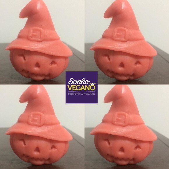 Lembrancinha Abóbora Chapéu Horta Terror Bruxa Wicca Magia