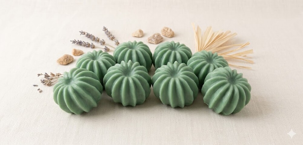 Lembrancinha Cacto redondo Suculenta Planta Deserto Flor Faroeste