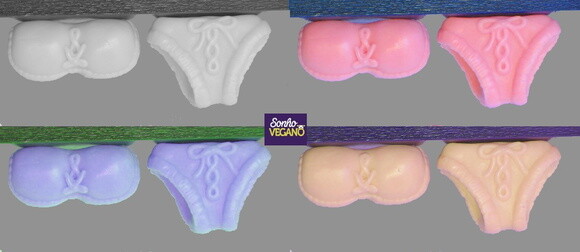 Lembrancinha Calcinha e Sutiã Praia Cha de Lingerie Biquíni