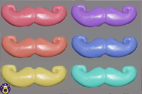 Lembrancinha Bigode Pai de Menino Barbearia Barbeiro Barba