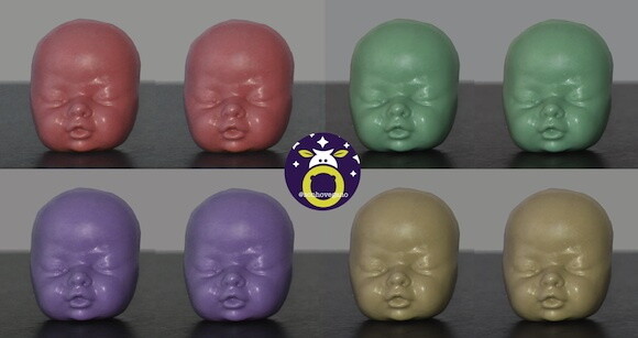 Lembrancinha Rostinho de Nenem Cha de Bebê Maternidade Gestante
