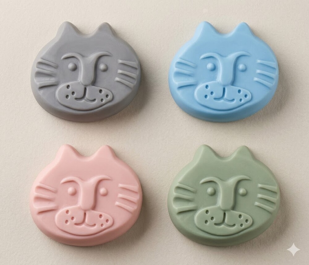 Lembrancinha gato gatinho Fazendinha Animais domesticos cha de be