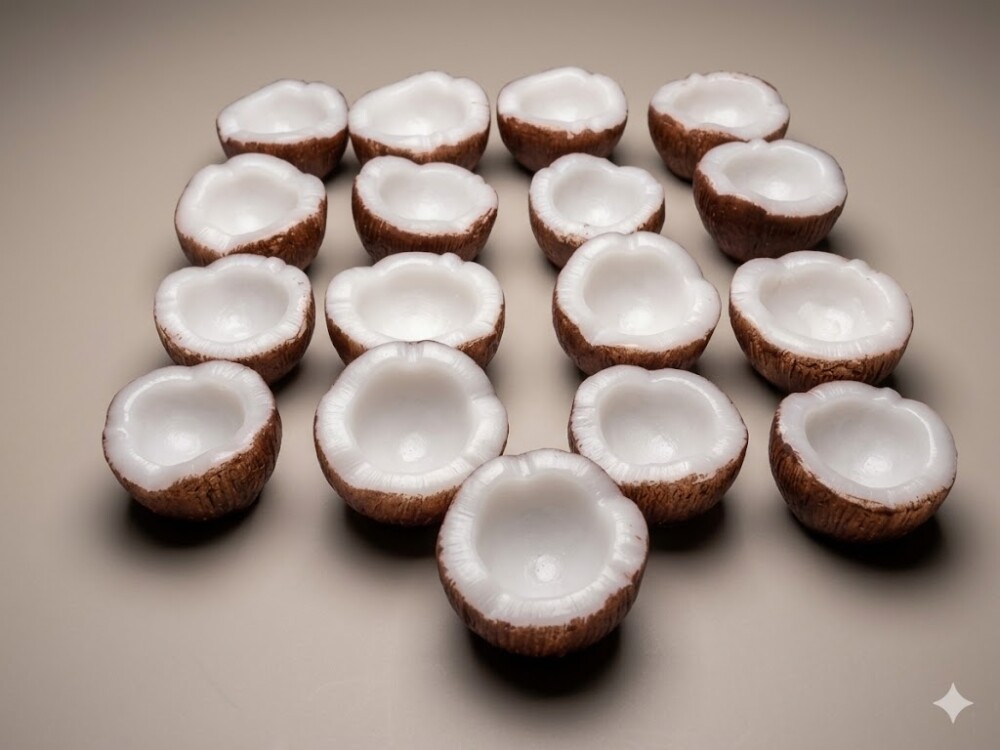 Lembrancinha Coco Frutas Festa no Havai Horta Quitanda nordeste