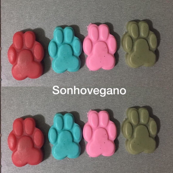 Lembrancinha Patinha de Cachorro Patrulha Canina Pata pet clinica