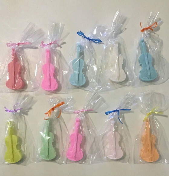 Lembrancinha Violino Instrumento Musical musica classica Jazz Ano