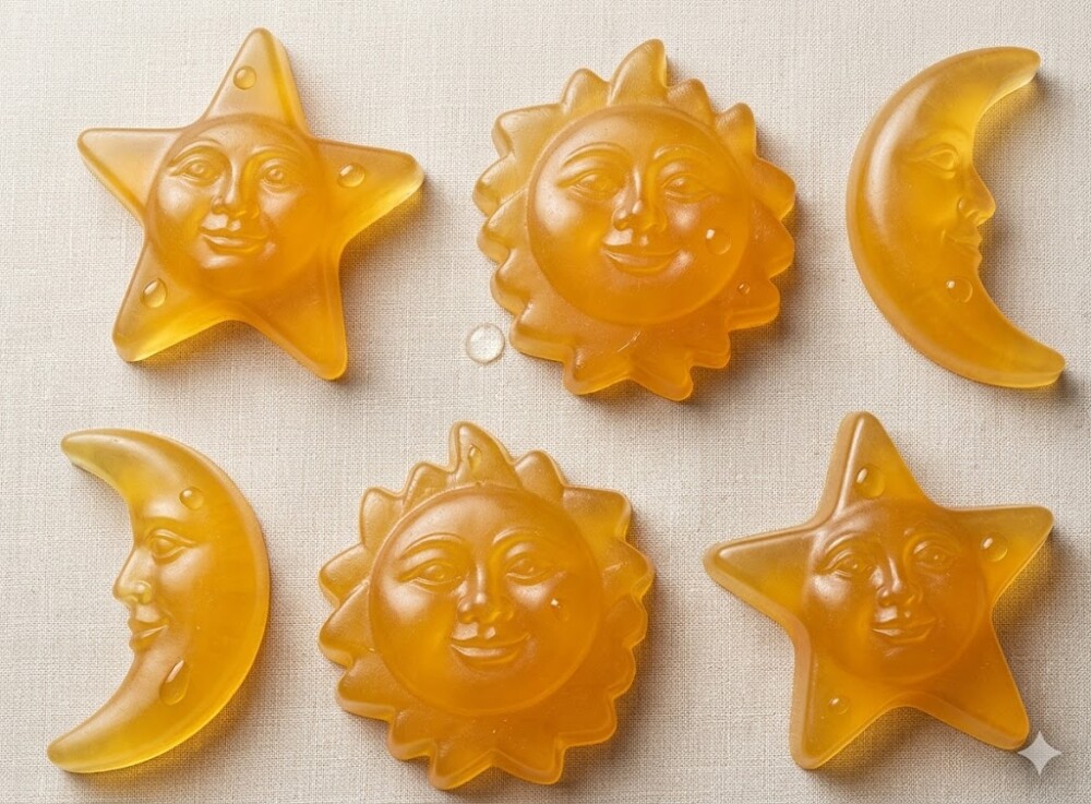 Lembrancinha Sol Estrela Lua Zen Astros Astronomia Holistico sele