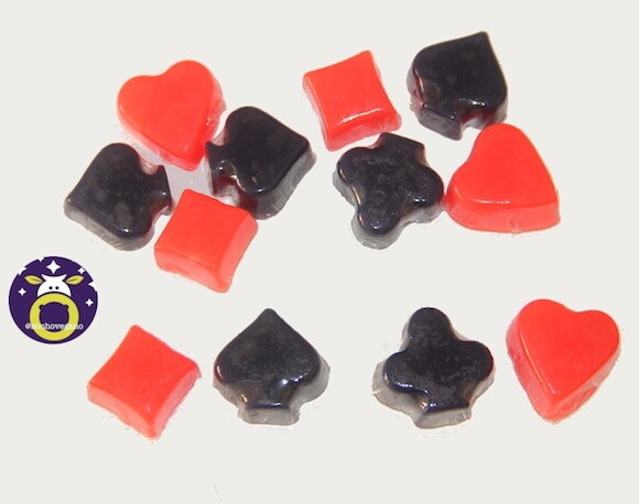 Lembrancinha Naipe de Baralho Cassino Poker Mini Sabonete jogos c