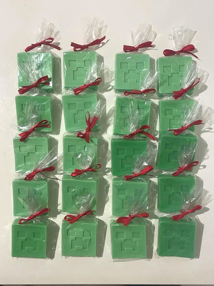Lembrancinha Minecraft Gamers Aniversário de criança Game jogo