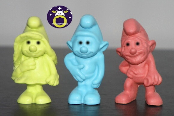 Lembrancinha os Smurfs Smurfete Vintage Cartoon Anos 80 e 90 dese