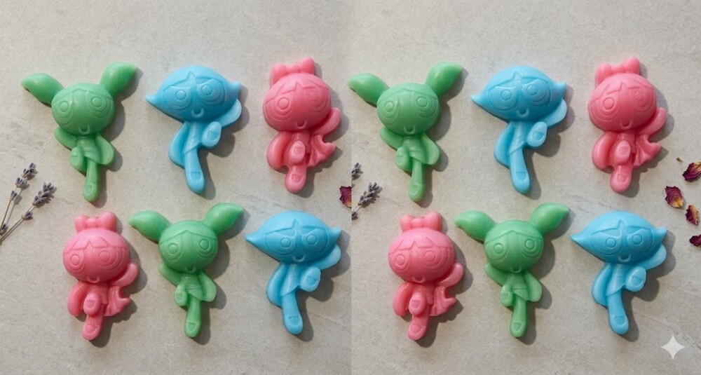 Lembrancinha As Meninas Super Poderosas Lindinha Docinho Flor car