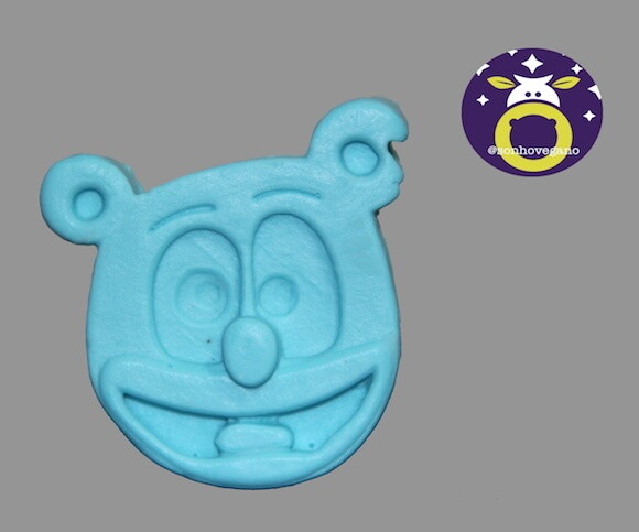 Lembrancinha Ursinho Gummy Animal Urso Floresta Anos 80 90 cartoo