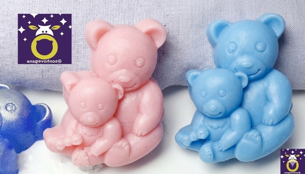 Lembrancinha Urso com Filhote urso polar Mamãe Cha de Bebe Flore