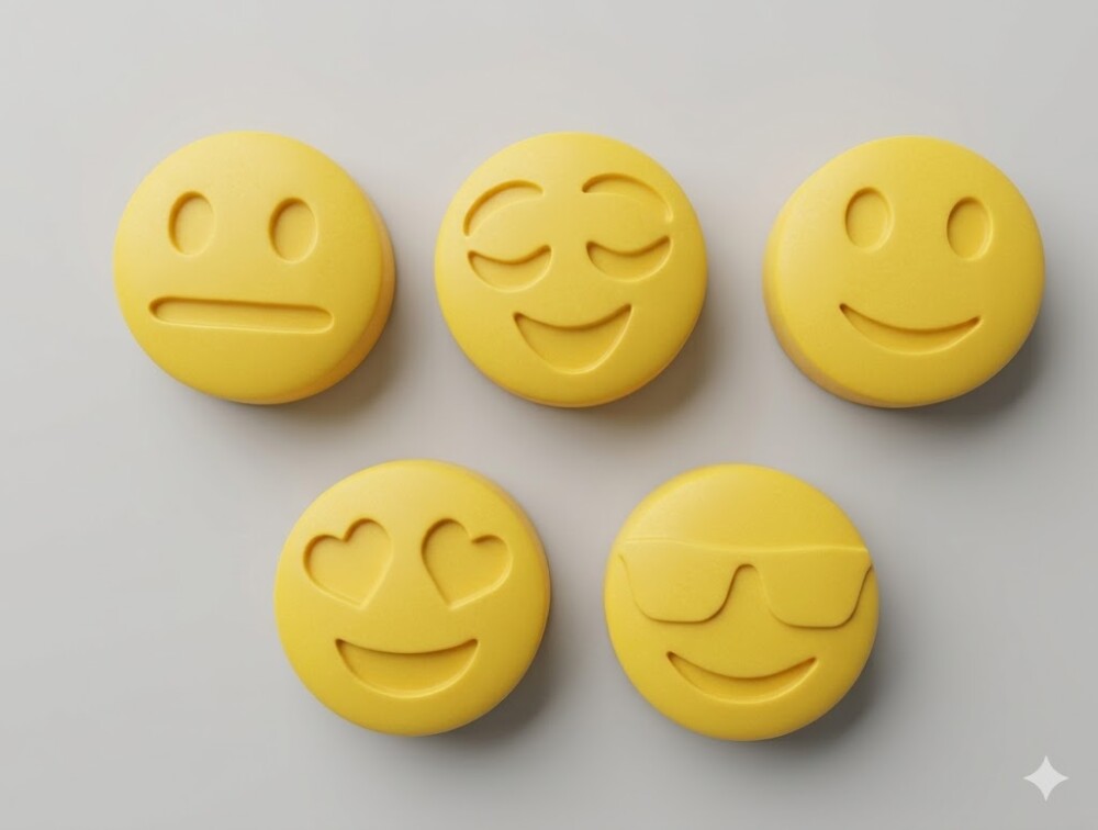 Lembrancinha Emojis Feliz Whatsapp Rede Social Emotion apaixonado