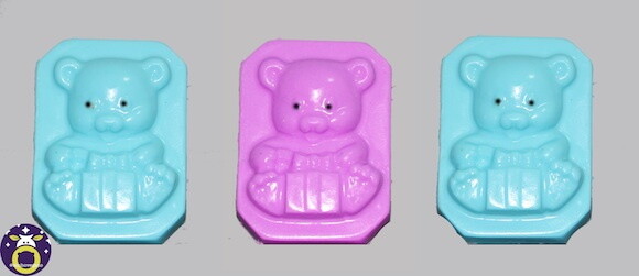Lembrancinha Ursinho caixa de presente Urso Cha Revelação Gesta