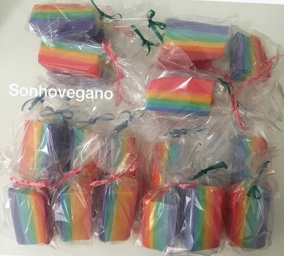 Lembrancinha Arco-íris Gay Glbt Pride Aniversario Bandeira da di