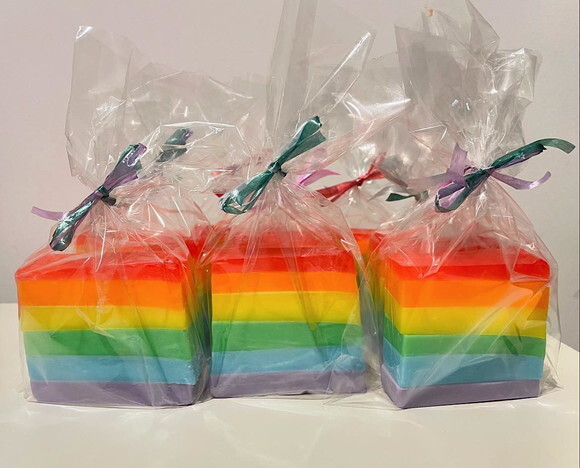 Lembrancinha Arco-íris Gay Glbt Pride Aniversario Bandeira da di
