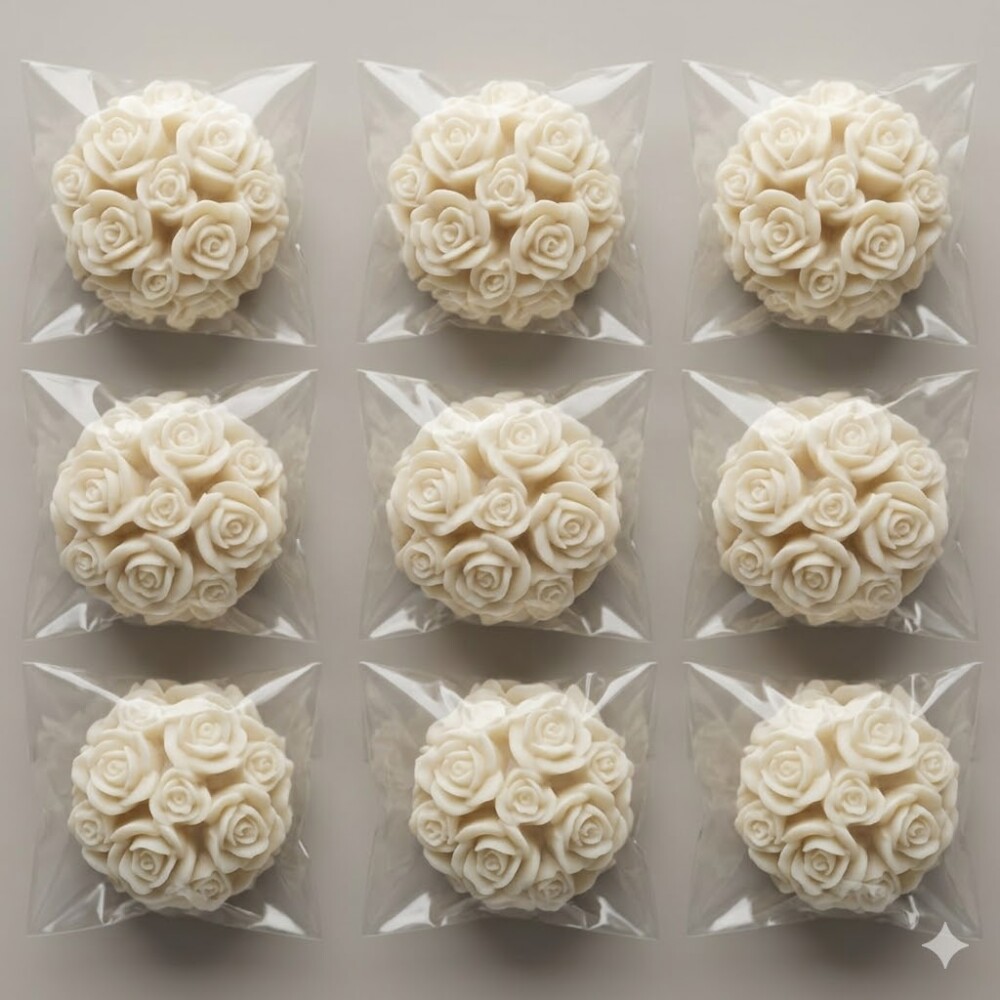 Lembrancinha Flores provence Sabonete chic Floral noivado primave