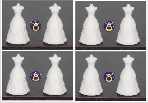 Lembrancinha Vestido de Noiva Madrinhas Bodas Casamento