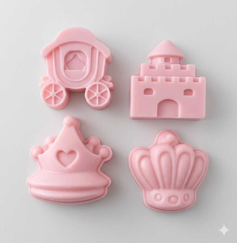 Lembrancinha Kit Princesa Castelo Carruagem Coroa Tiara rainha ch
