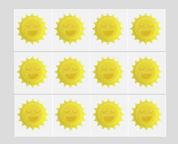 Lembrancinha Sol Feliz Havaiana Praia Natureza Astronomia cha de 