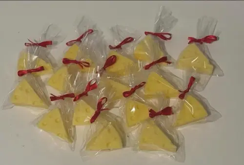 Lembrancinha Queijo Padaria Queijinho Sabonete Rato Presente
