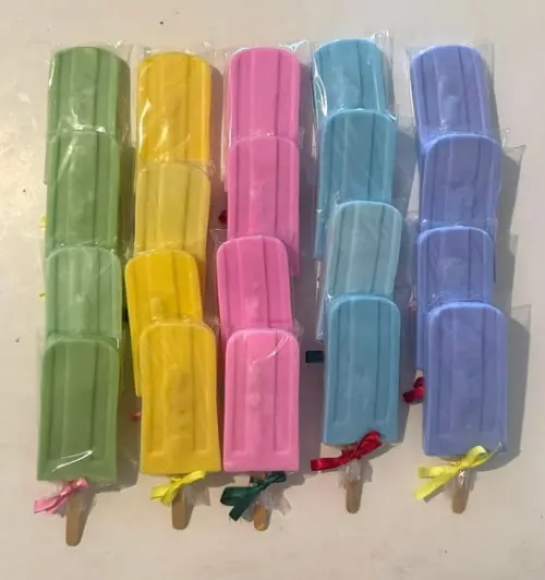 Lembrancinha Picole Sorvete Festa no Havai Praia