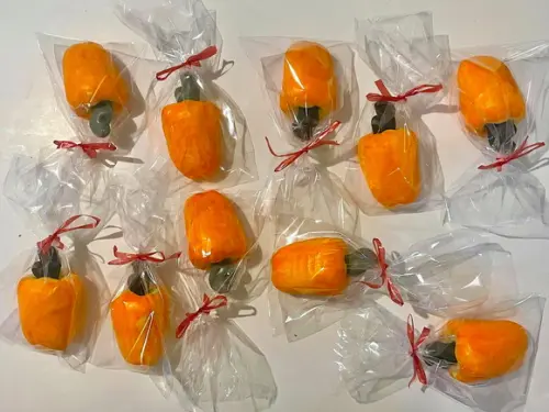 Lembrancinha Caju Hortinha Feira Horta Aniversário Fruta