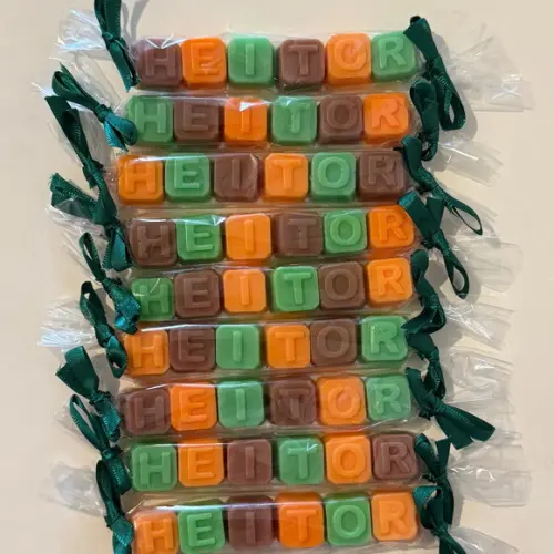 Lembrancinha Aniversario Alfabeto Nome Personalizado Bebe