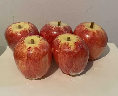 Lembrancinha Maçã Fuji Maçã Verde Sabonete Fruta Fazendinha